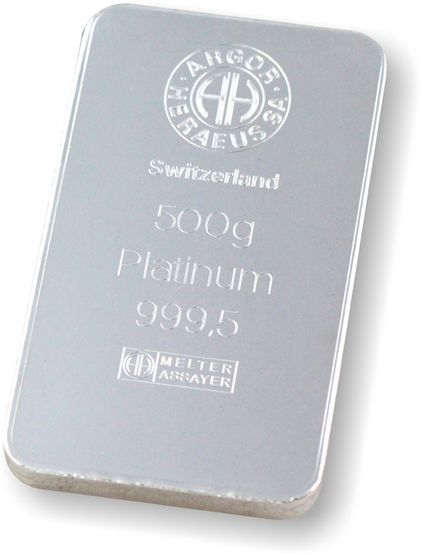 Platinbarren 500g Platinbarren 500g