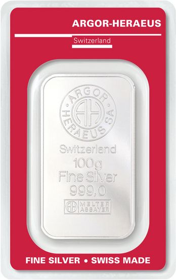 Silberbarren 100g Silberbarren 100g