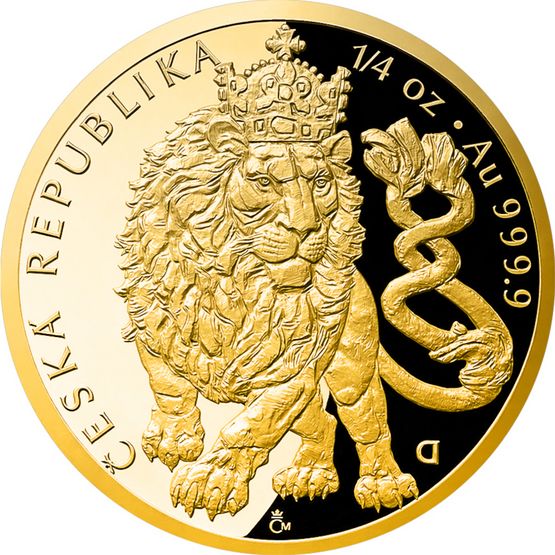 Gold Tschechischer Löwe 1/4 oz – PP – 2026 (inkl. Etui und COA) Gold Tschechischer Löwe 1/4 oz – PP – 2026 (inkl. Etui und COA)